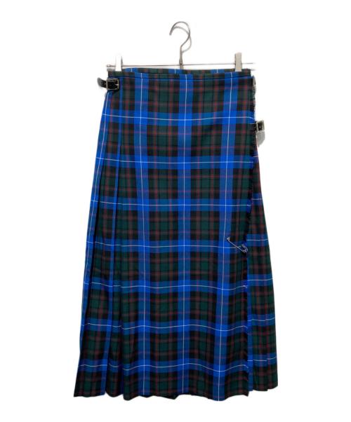 GLEN FYNE（グレンファイン）GLEN FYNE (グレンファイン) SLOBE IENA (スローブ イエナ) 別注プリーツスカート ブルー サイズ:FREEの古着・服飾アイテム