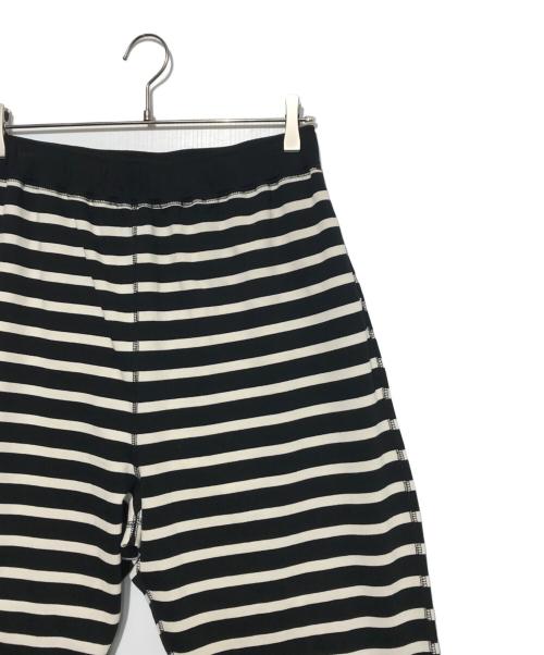 journal standard luxe（ジャーナルスタンダード ラックス）JOURNAL STANDARD LUXE (ジャーナルスタンダード リュクス) デラヴェジャージー パンツ ホワイト×ブラック サイズ:　の古着・服飾アイテム