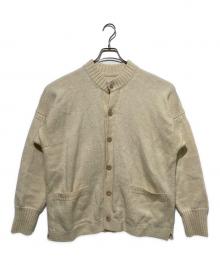 LeTricoteur（ル トリコチュール）の古着「ガンジーカーディガン」｜ホワイト