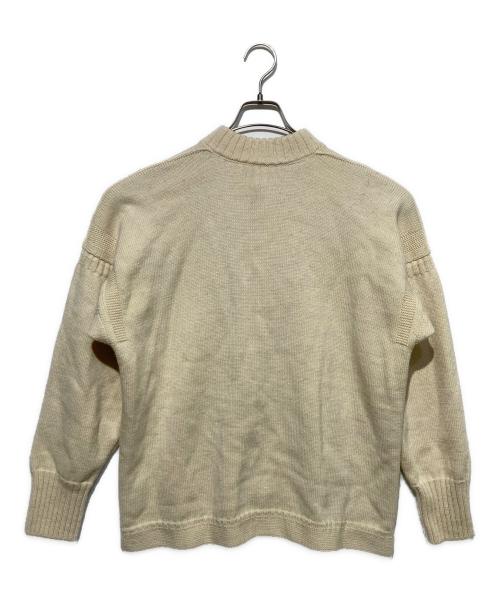 LeTricoteur（ル トリコチュール）LeTricoteur (ル トリコチュール) ガンジーカーディガン ホワイト サイズ:XLの古着・服飾アイテム