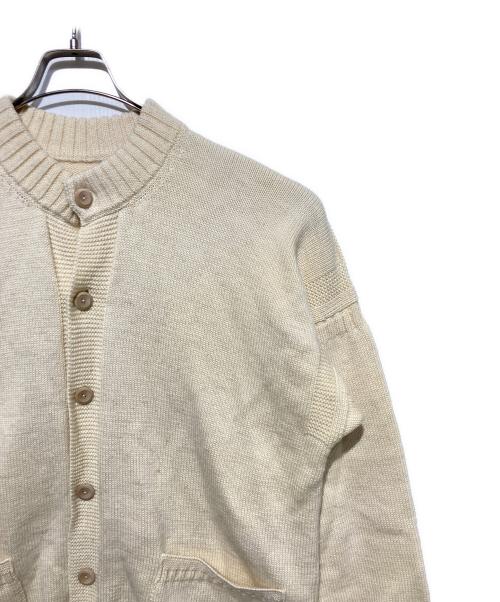 LeTricoteur（ル トリコチュール）LeTricoteur (ル トリコチュール) ガンジーカーディガン ホワイト サイズ:XLの古着・服飾アイテム