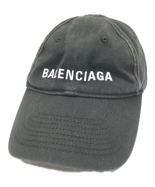 BALENCIAGA（バレンシアガ）BALENCIAGA (バレンシアガ) ARCHETYPEロゴキャップ ブラック サイズ:Lの古着・服飾アイテム