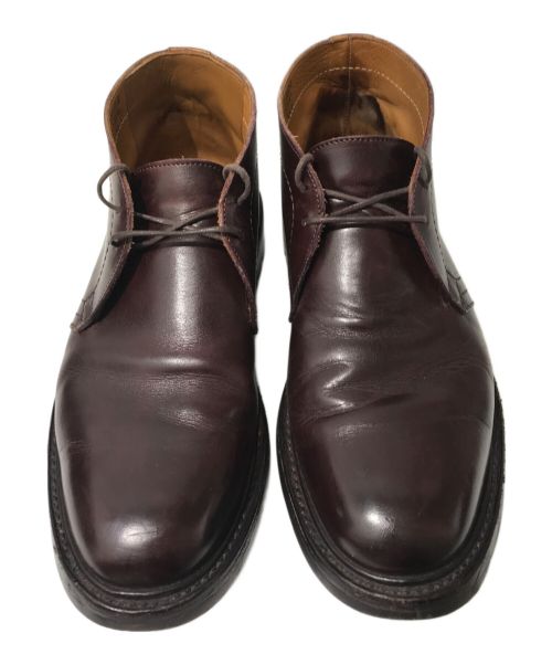 Tricker's（トリッカーズ）Tricker's (トリッカーズ) コードバンチャッカブーツ バーガンディー サイズ:8の古着・服飾アイテム