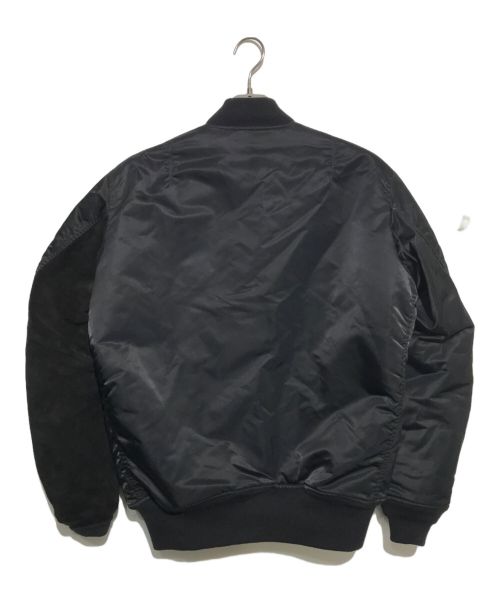 SEQUEL（シークエル）SEQUEL (シークエル) MA-1ジャケット ブラック サイズ:Ｍの古着・服飾アイテム