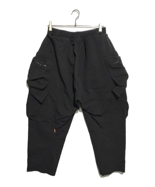 GOOPiMADE（グーピーメイド）GOOPiMADE (グーピーメイド) NYLON WIDE CARGO PANTS ブラック サイズ:2の古着・服飾アイテム