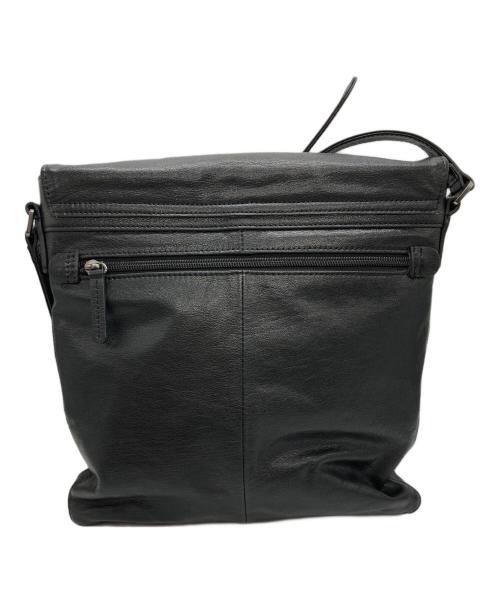DAKOTA（ダコタ）DAKOTA (ダコタ) フラップショルダーバッグ ブラックの古着・服飾アイテム
