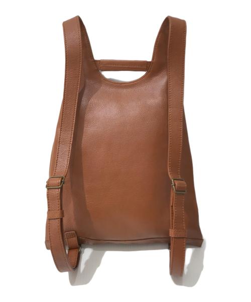 MOTHERHOUSE（マザーハウス）MOTHERHOUSE (マザーハウス) レザー ミニマトウ リュック ブラウンの古着・服飾アイテム