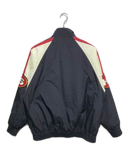 Hysteric Glamour（ヒステリックグラマー）Hysteric Glamour (ヒステリックグラマー) EVIL STARワッペン スタンドカラージャケット ネイビー サイズ:FREEの古着・服飾アイテム