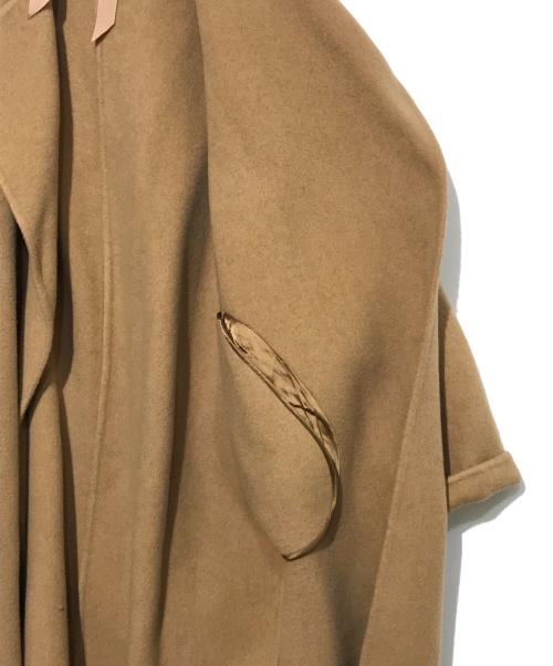 N°21（ヌメロヴェントゥーノ）N°21 (ヌメロヴェントゥーノ) ロングコート ベージュ サイズ:38の古着・服飾アイテム