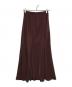 1er Arrondissement (プルミエ アロンディスモン) キュプラ フィブリル マーメイド ロング スカート ボルドー サイズ:36：6000円