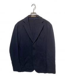 PAOLONI（パオローニ）の古着「カシミヤ混2Bジャケット」｜ネイビー