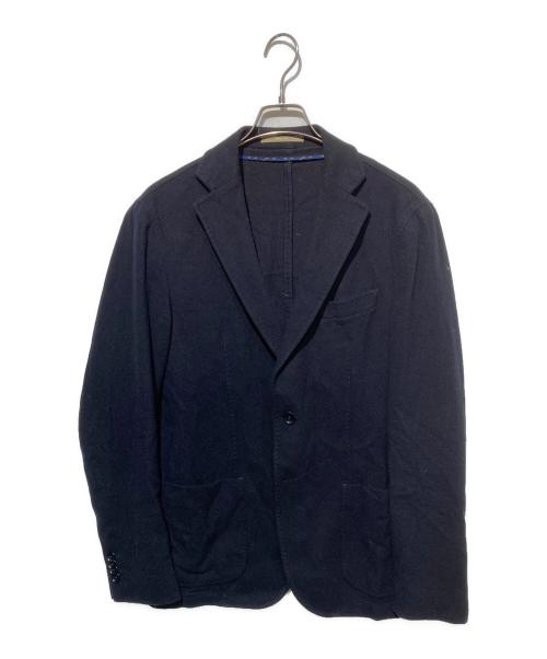 PAOLONI（パオローニ）PAOLONI (パオローニ) カシミヤ混2Bジャケット ネイビー サイズ:50の古着・服飾アイテム