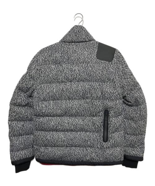 MONCLER GRENOBLE（モンクレール グルノーブル）MONCLER GRENOBLE (モンクレール グルノーブル) BARNES ニットダウンジャケット ネイビー×ホワイト サイズ:4の古着・服飾アイテム