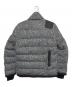 MONCLER GRENOBLE (モンクレール グルノーブル) BARNES ニットダウンジャケット ネイビー×ホワイト サイズ:4：70000円