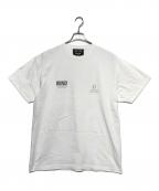 WIND AND SEAウィンダンシー）の古着「プリントTシャツ」｜ホワイト