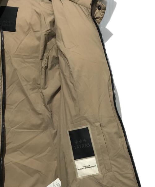 TATRAS（タトラス）TATRAS (タトラス) SHIPS (シップス) 別注 CERAMICA ダウンコート ベージュ サイズ:2の古着・服飾アイテム