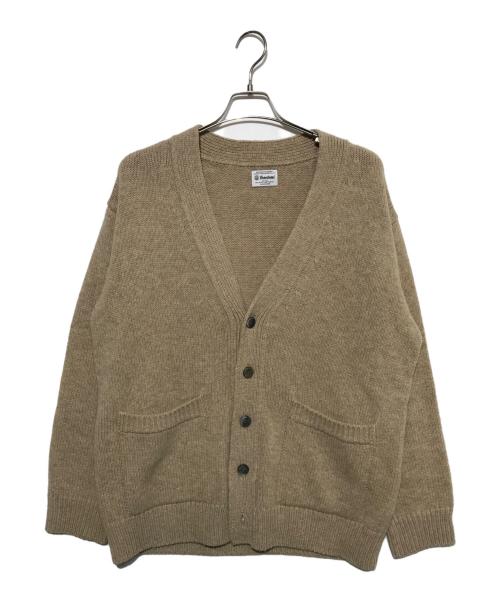 Yonetomi（ヨネトミ）yonetomi (ヨネトミ) SOFT LAMB WOOL KNIT CARDIGAN ベージュ サイズ:3の古着・服飾アイテム