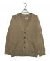 yonetomi（ヨネトミ）の古着「SOFT LAMB WOOL KNIT CARDIGAN」｜ベージュ