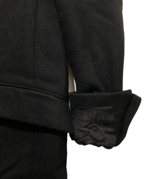 ATTACHMENT（アタッチメント）ATTACHMENT (アタッチメント) カシミヤ混平二重メルトン チェスターコート ブラック サイズ:1の古着・服飾アイテム