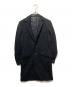 ATTACHMENT（アタッチメント）の古着「カシミヤ混平二重メルトン チェスターコート」｜ブラック