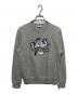 KENZO（ケンゾー）の古着「刺繍スウェット」｜グレー