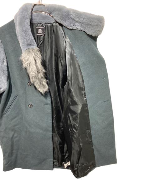 PAMEO POSE（パメオポーズ）PAMEO POSE (パメオポーズ) Tail Muff Coat グレー サイズ:FREEの古着・服飾アイテム