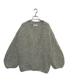 WALANCE（ワランス）の古着「アルパカハンドニットカーディガン」｜グレー