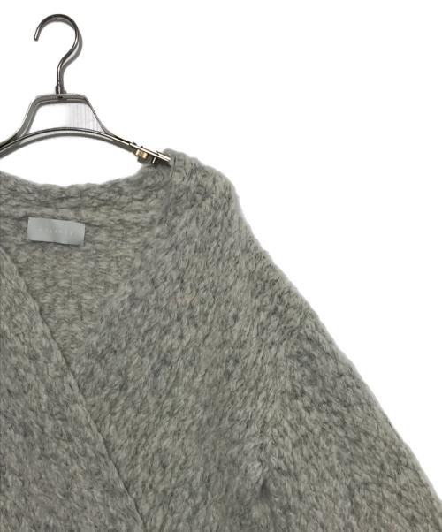 WALANCE（ワランス）WALANCE (ワランス) アルパカハンドニットカーディガン グレー サイズ:　の古着・服飾アイテム