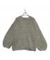 WALANCE (ワランス) アルパカハンドニットカーディガン グレー サイズ:　：9000円