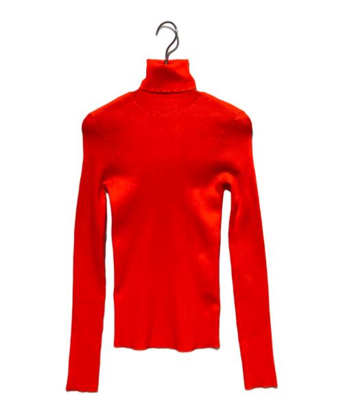 ENFOLD（エンフォルド）ENFOLD (エンフォルド) HIGH-NECK PULLOVER オレンジ サイズ:38の古着・服飾アイテム