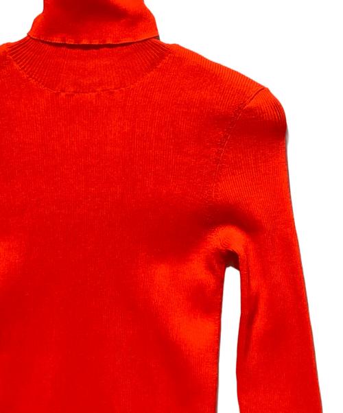 ENFOLD（エンフォルド）ENFOLD (エンフォルド) HIGH-NECK PULLOVER オレンジ サイズ:38の古着・服飾アイテム