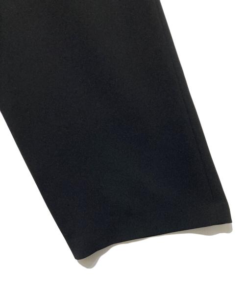 ENFOLD（エンフォルド）ENFOLD (エンフォルド) ライトバックウォーム リラックスワイドトラウザー ブラック サイズ:36の古着・服飾アイテム