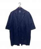 GALLEGO DESPORTESギャレゴデスポート）の古着「リネンコート」｜ネイビー