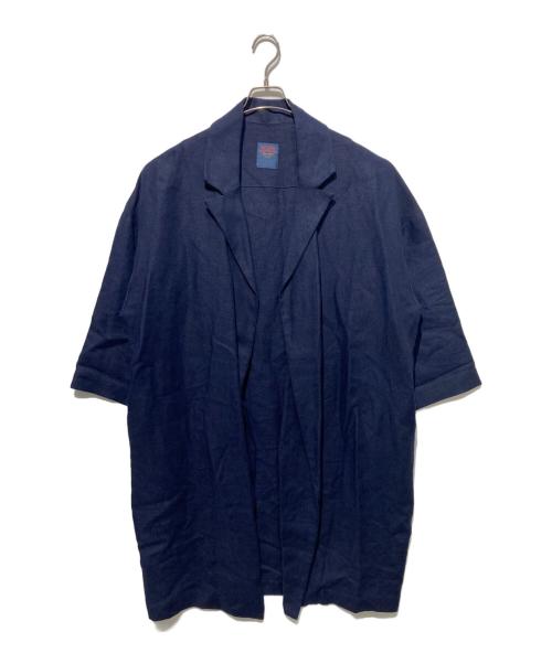 GALLEGO DESPORTES（ギャレゴデスポート）GALLEGO DESPORTES (ギャレゴデスポート) リネンコート ネイビー サイズ:Freeの古着・服飾アイテム