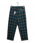 WIND AND SEA (ウィンダンシー) チェックパンツ ブラウン×グリーン サイズ:M：7000円