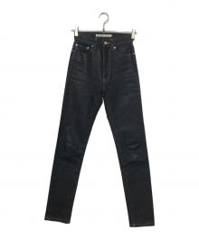 JOHN LAWRENCE SULLIVAN（ジョン ローレンス サリバン）の古着「スキニーデニムパンツ」｜インディゴ