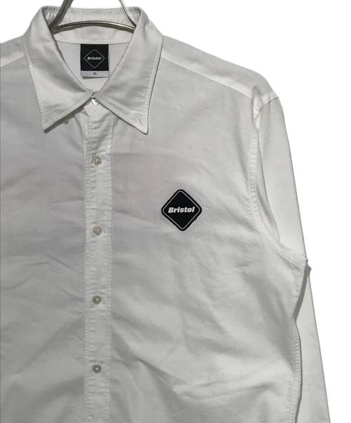 F.C.R.B.（エフシーレアルブリストル）F.C.R.B. (エフシーアールビー) Coca Cola (コカコーラ) ボタンダウンシャツ ホワイト サイズ:ＸＬの古着・服飾アイテム