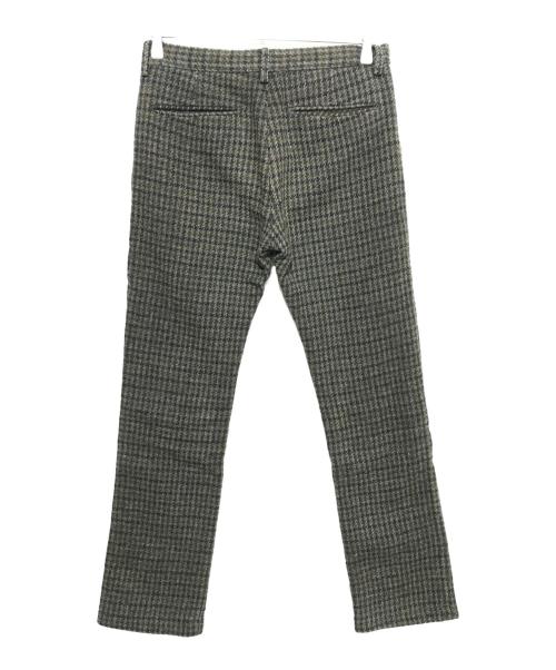UNDERCOVER（アンダーカバー）UNDERCOVER (アンダーカバー) Harris Tweed (ハリスツイード) ウールツイードパンツ ブラウン サイズ:2の古着・服飾アイテム