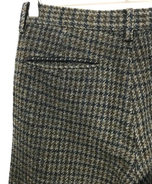 UNDERCOVER（アンダーカバー）UNDERCOVER (アンダーカバー) Harris Tweed (ハリスツイード) ウールツイードパンツ ブラウン サイズ:2の古着・服飾アイテム