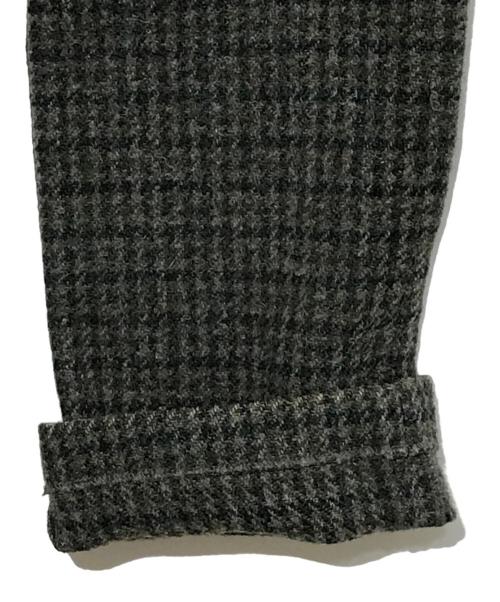 UNDERCOVER（アンダーカバー）UNDERCOVER (アンダーカバー) Harris Tweed (ハリスツイード) ウールツイードパンツ ブラウン サイズ:2の古着・服飾アイテム