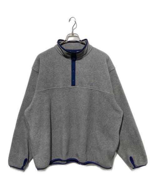 SEDAN ALL-PURPOSE（セダンオールパーパス）SEDAN ALL-PURPOSE (セダンオールパーパス) Fleece Snap Pullover グレー サイズ:XLの古着・服飾アイテム