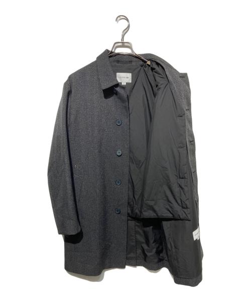 LACOSTE（ラコステ）LACOSTE (ラコステ) TECH TWEED 3wayコート グレー サイズ:Ｌの古着・服飾アイテム