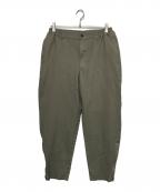 COMME des GARCONS HOMME DEUXコムデギャルソン オム ドゥ）の古着「ポリ縮絨裾ジップパンツ」｜ベージュ