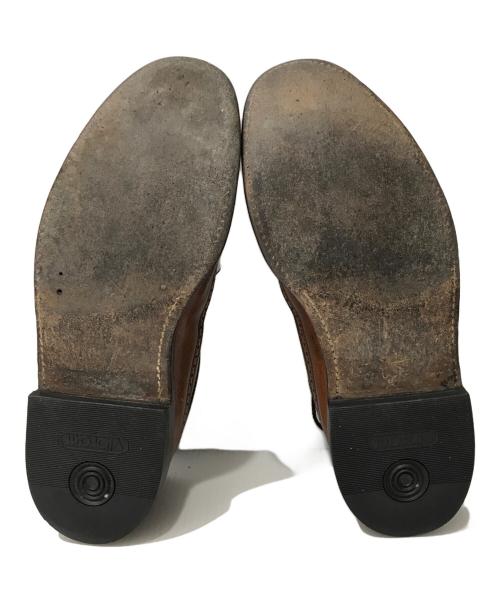 THE FLORSHEIM SHOE（フローシャイム シューズ）THE FLORSHEIM SHOE (フローシャイム シューズ) ヴィンテージウィングチップシューズ ブラウン サイズ:9の古着・服飾アイテム