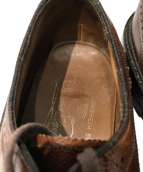 THE FLORSHEIM SHOE（フローシャイム シューズ）THE FLORSHEIM SHOE (フローシャイム シューズ) ヴィンテージウィングチップシューズ ブラウン サイズ:8Eの古着・服飾アイテム