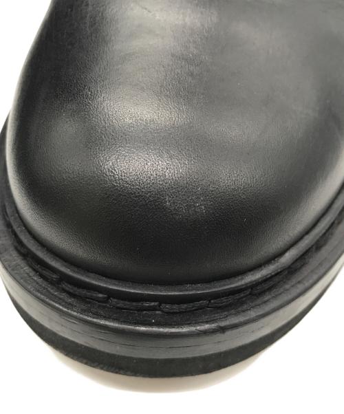 ANN DEMEULEMEESTER（アンドゥムルメステール）ANN DEMEULEMEESTER (アンドゥムルメステール) サイドジップブーツ ブラック サイズ:39の古着・服飾アイテム