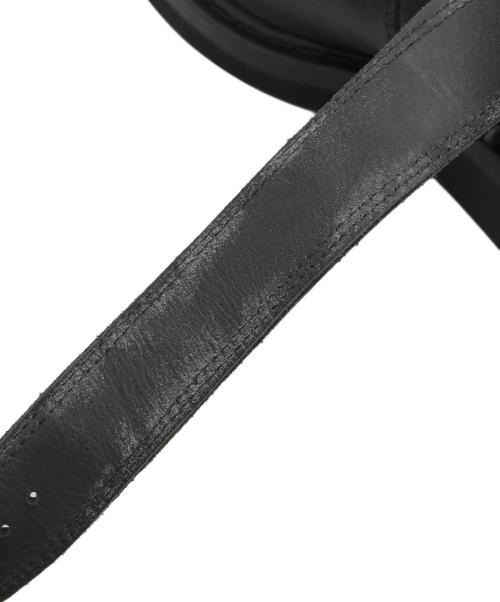 ANN DEMEULEMEESTER（アンドゥムルメステール）ANN DEMEULEMEESTER (アンドゥムルメステール) サイドジップブーツ ブラック サイズ:39の古着・服飾アイテム