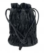 GANNIガニー）の古着「巾着ポーチ」｜ブラック