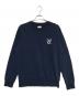 uniform experiment（ユニフォームエクスペリメント）の古着「AUTHENTIC LOGO CREWNECK SWEAT」｜ネイビー