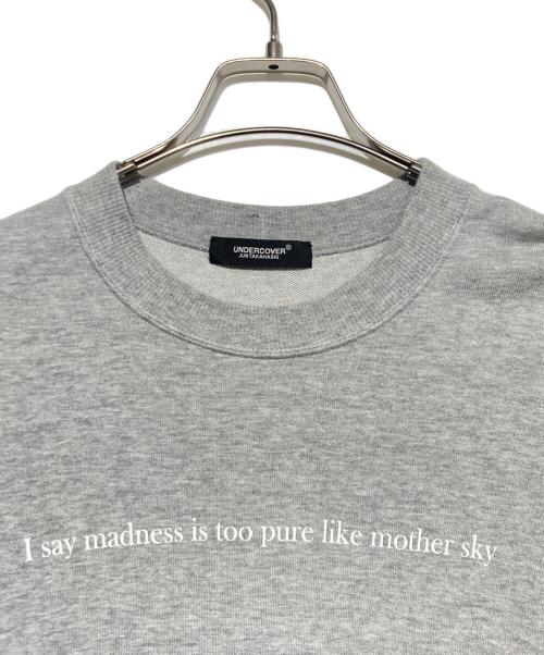 UNDERCOVER（アンダーカバー）UNDERCOVER (アンダーカバー) プリントスウェット グレー サイズ:3の古着・服飾アイテム